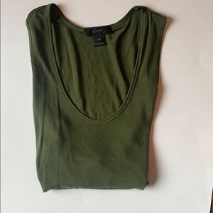 J Crew Green Tank Top / X-Small